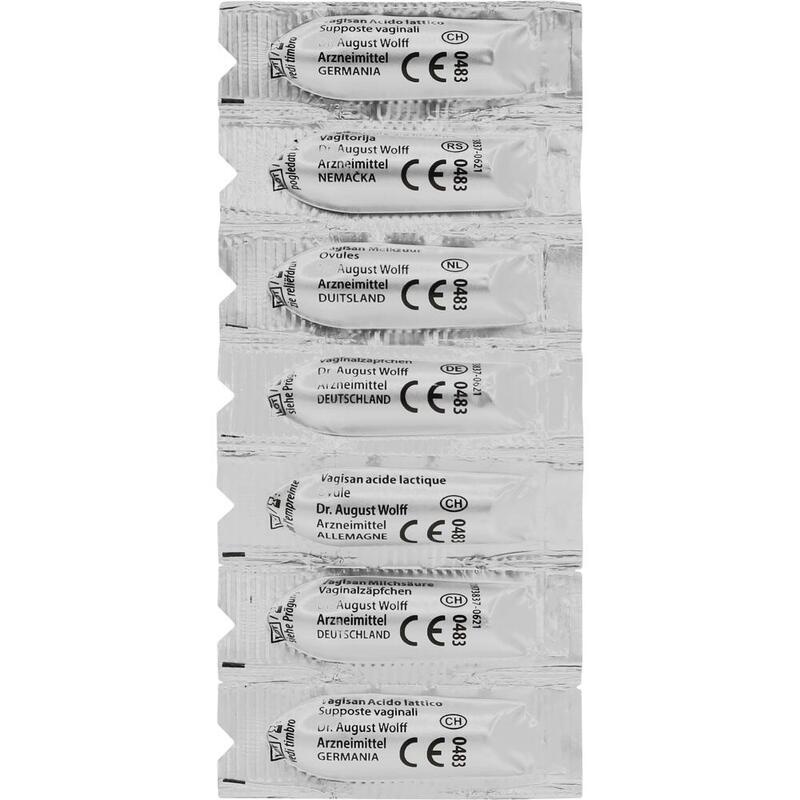 VAGISAN Milchsäure Vaginalzäpfchen