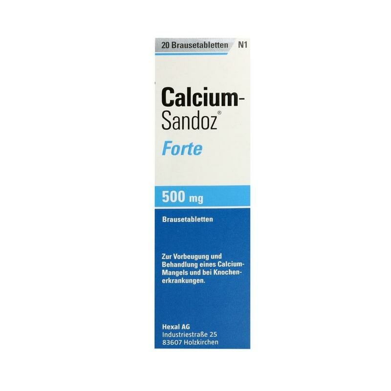CALCIUM SANDOZ forte Brausetabletten