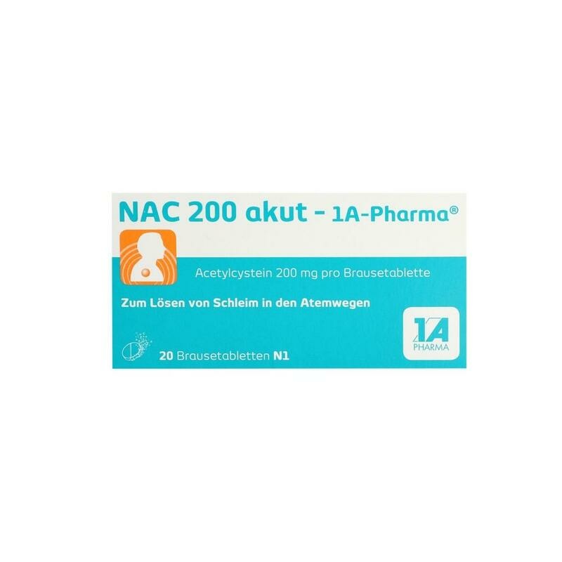 NAC 200 akut-1A Pharma Brausetabletten
