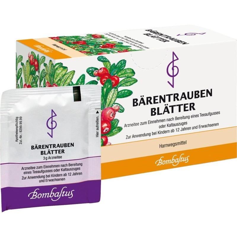 BÄRENTRAUBENBLÄTTER Filterbeutel
