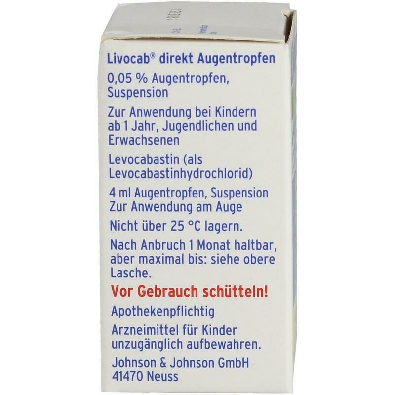 LIVOCAB direkt Augentropfen