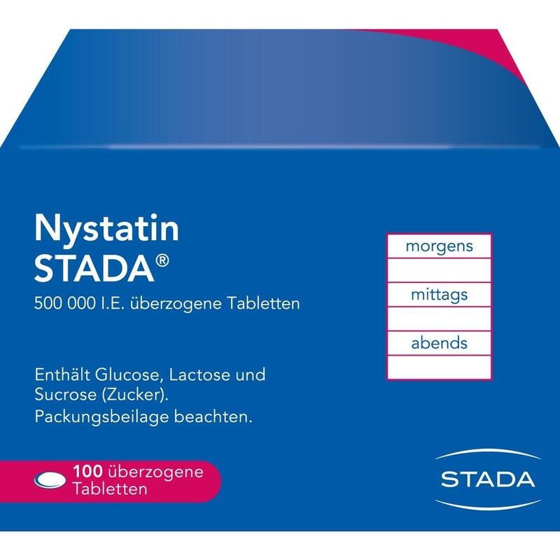 NYSTATIN STADA 500.000 I.E. überzogene Tab.