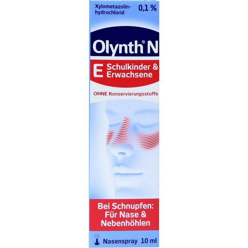 OLYNTH 0,1% N Schnupfen Dosierspray ohne Konserv.