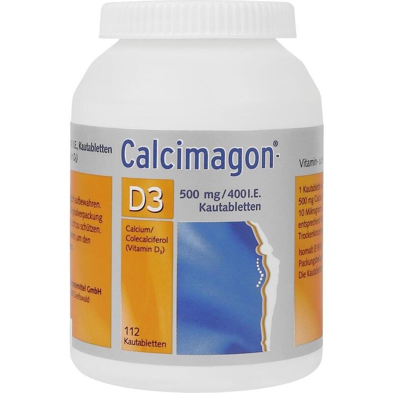 CALCIMAGON D3 Kautabletten