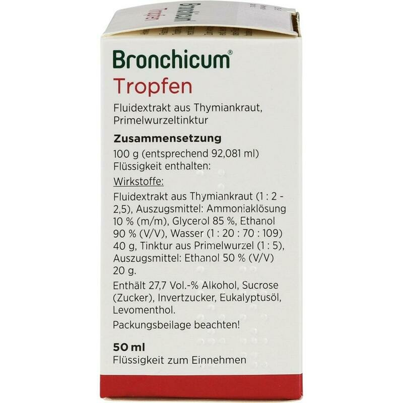 BRONCHICUM Tropfen