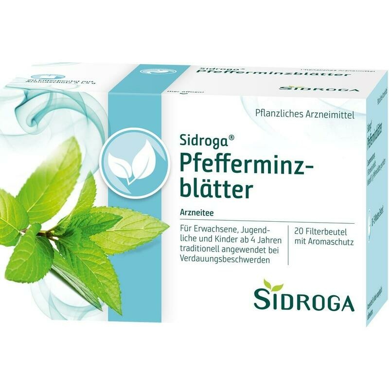 SIDROGA Pfefferminzblätter Tee Filterbeutel