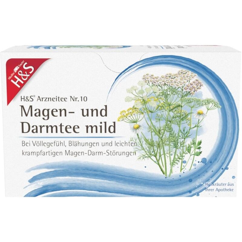 H&S Magen- und Darmtee mild Filterbeutel
