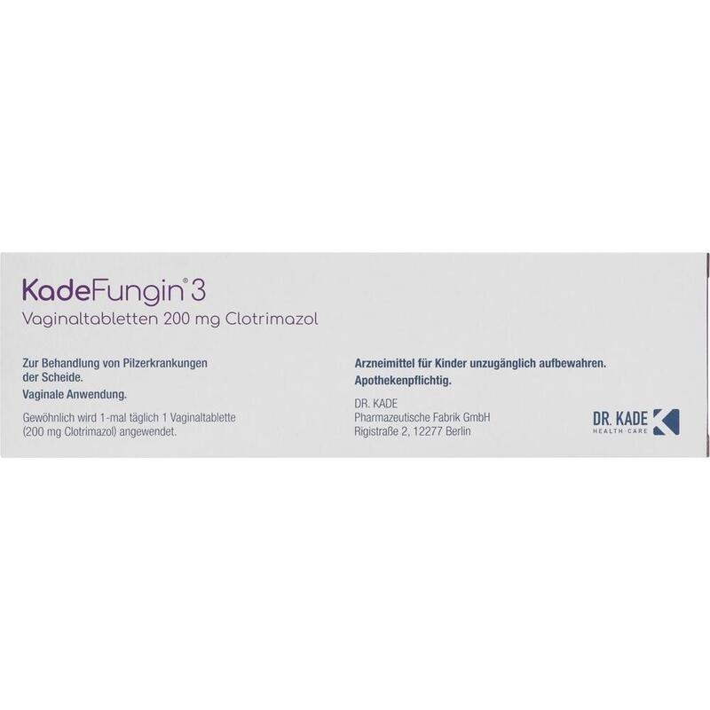 KADEFUNGIN 3 Vaginaltabletten