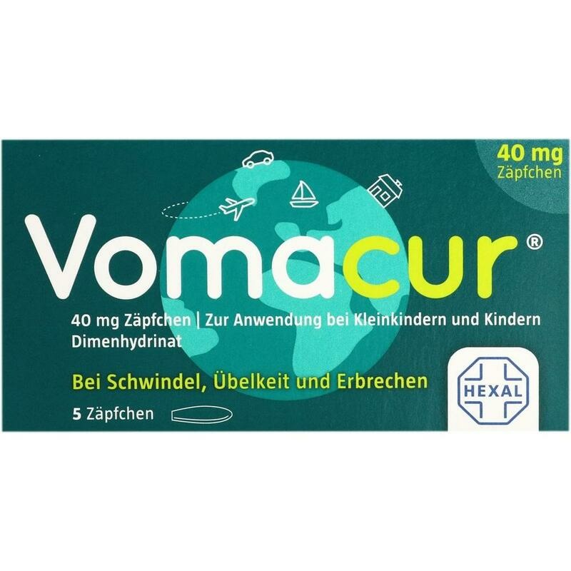 VOMACUR 40 Suppositorien