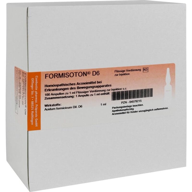 FORMISOTON D 6 Ampullen