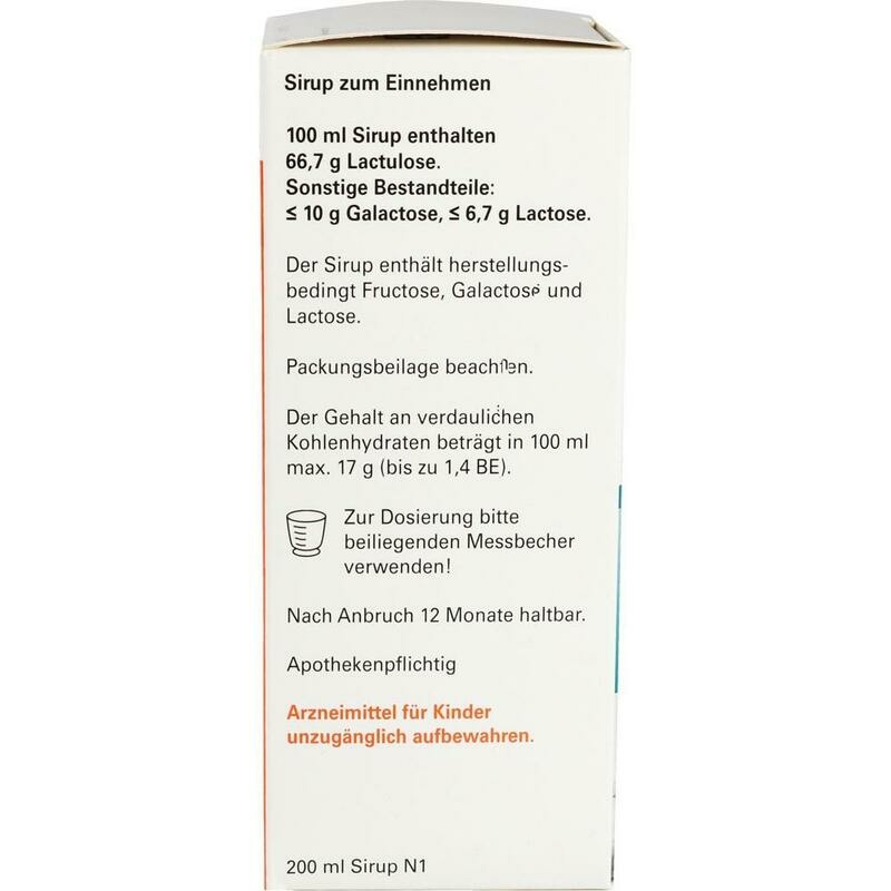 LACTULOSE-ratiopharm Sirup