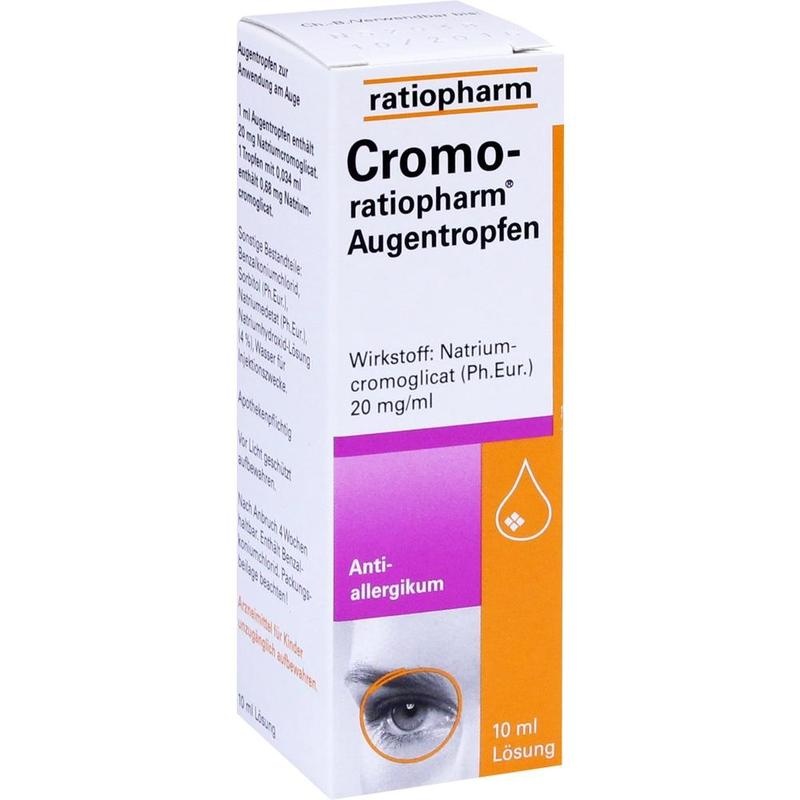 CROMO-RATIOPHARM Augentropfen