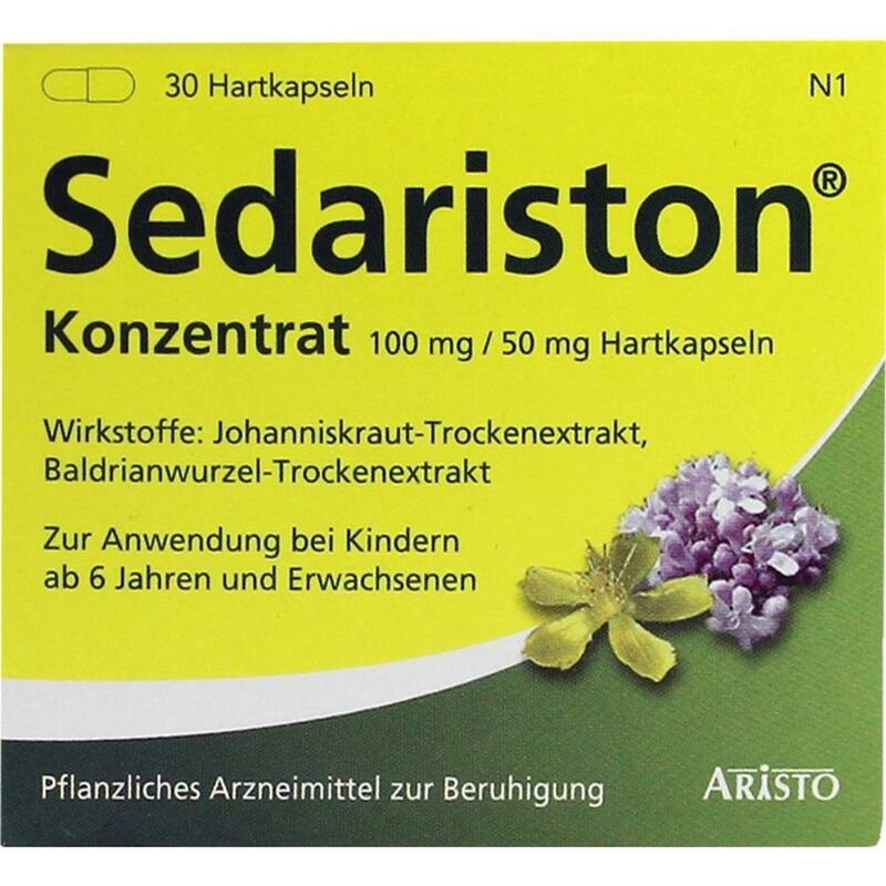SEDARISTON Konzentrat Hartkapseln