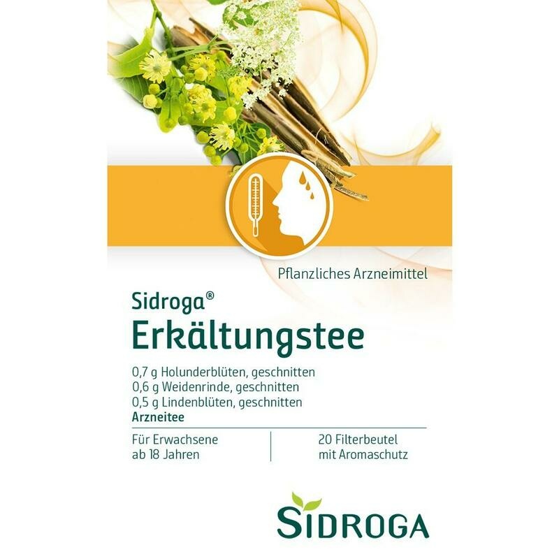 SIDROGA Erkältungstee Filterbeutel