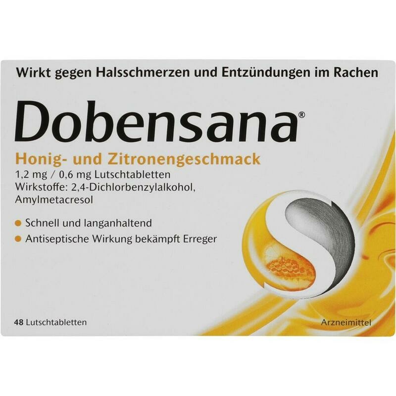 DOBENSANA Honig- u.Zitronengeschm.1,2mg/0,6mg Lut.