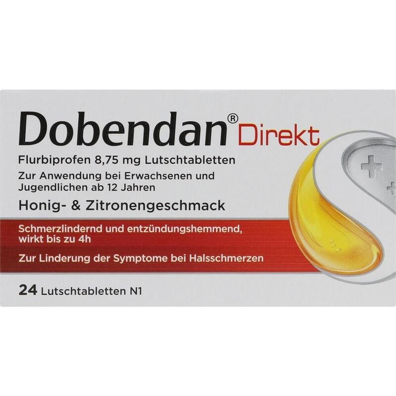 DOBENDAN Direkt Flurbiprofen 8,75 mg Lutschtabl.