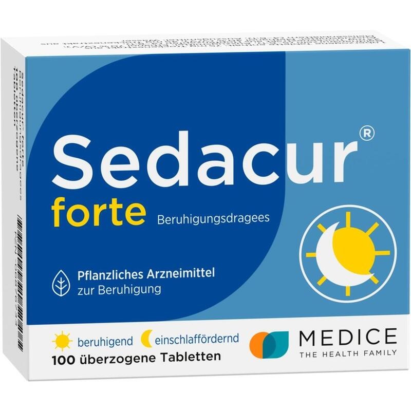 SEDACUR forte Beruhigungsdragees