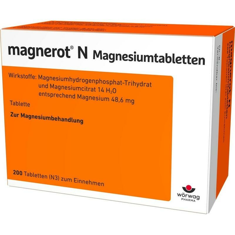 MAGNEROT N Magnesiumtabletten