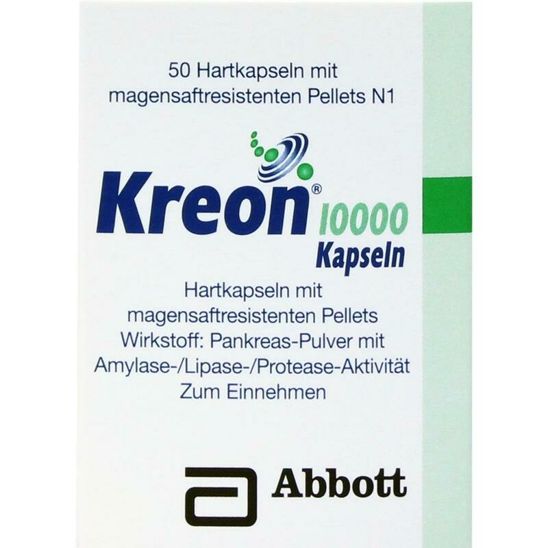 KREON 10.000 Hartkps.m.magensaftr.überz.Pellets