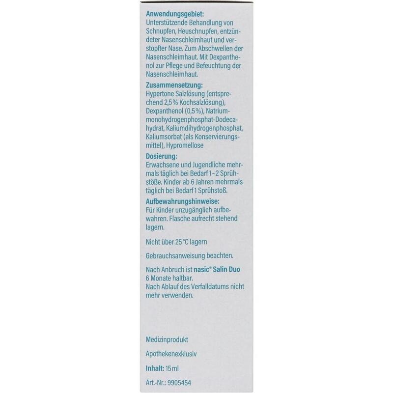 NASIC Salin Duo Nasenspray