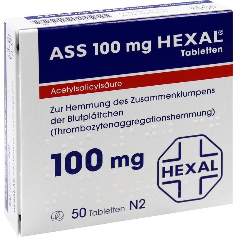 ASS 100 mg HEXAL Tabletten