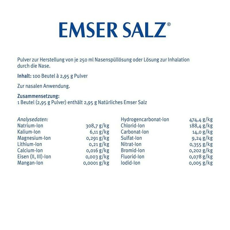 EMSER Salz Beutel