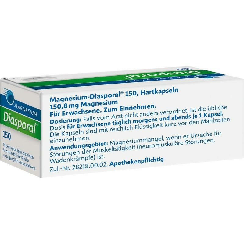 MAGNESIUM DIASPORAL 150 Kapseln