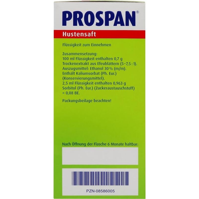 PROSPAN Hustensaft