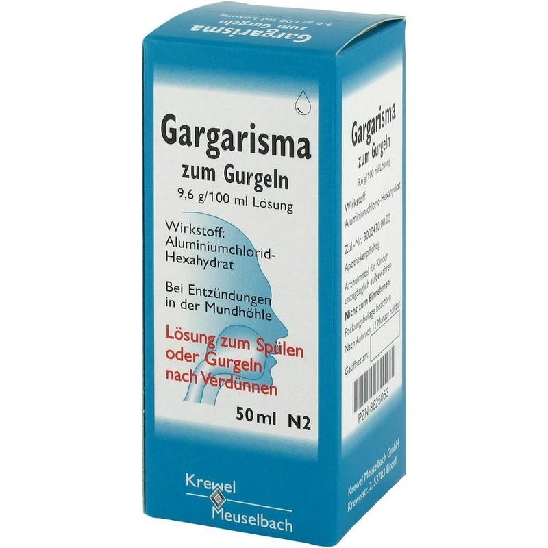 GARGARISMA zum Gurgeln Liquidum