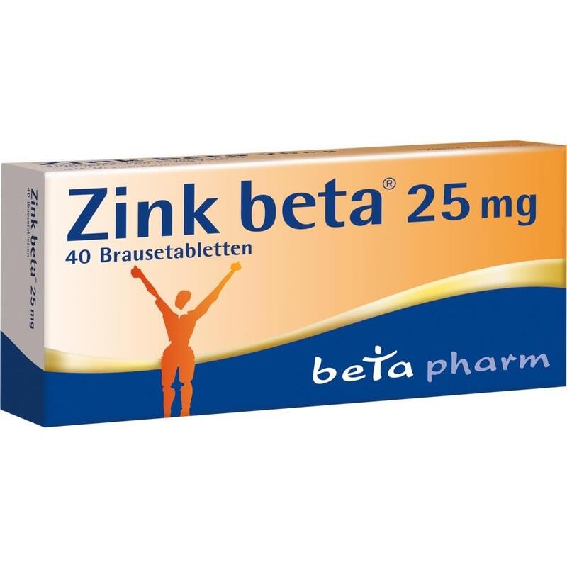 ZINK BETA 25 Brausetabletten