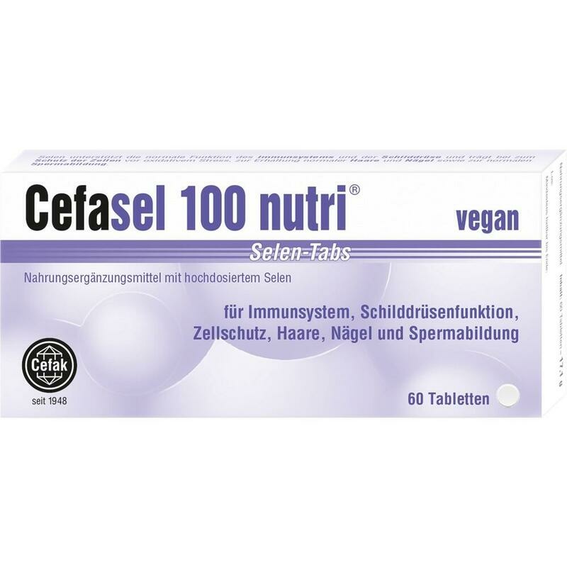 CEFASEL 100 nutri Selen-Tabs