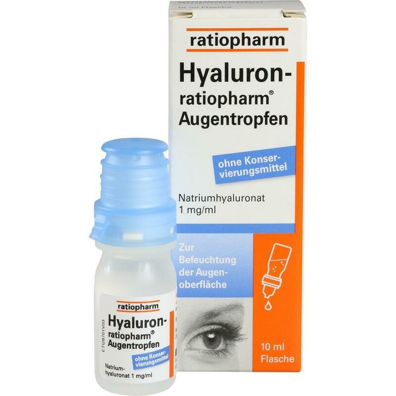 HYALURON-RATIOPHARM Augentropfen