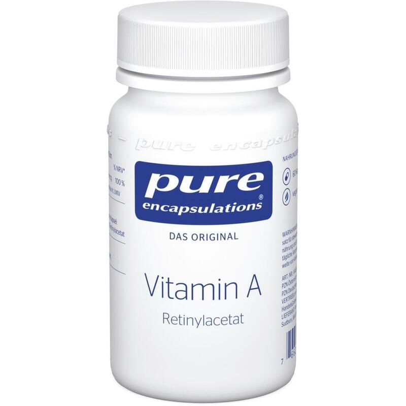 PURE ENCAPSULATIONS Vitamin A Retinylacetat Kaps.