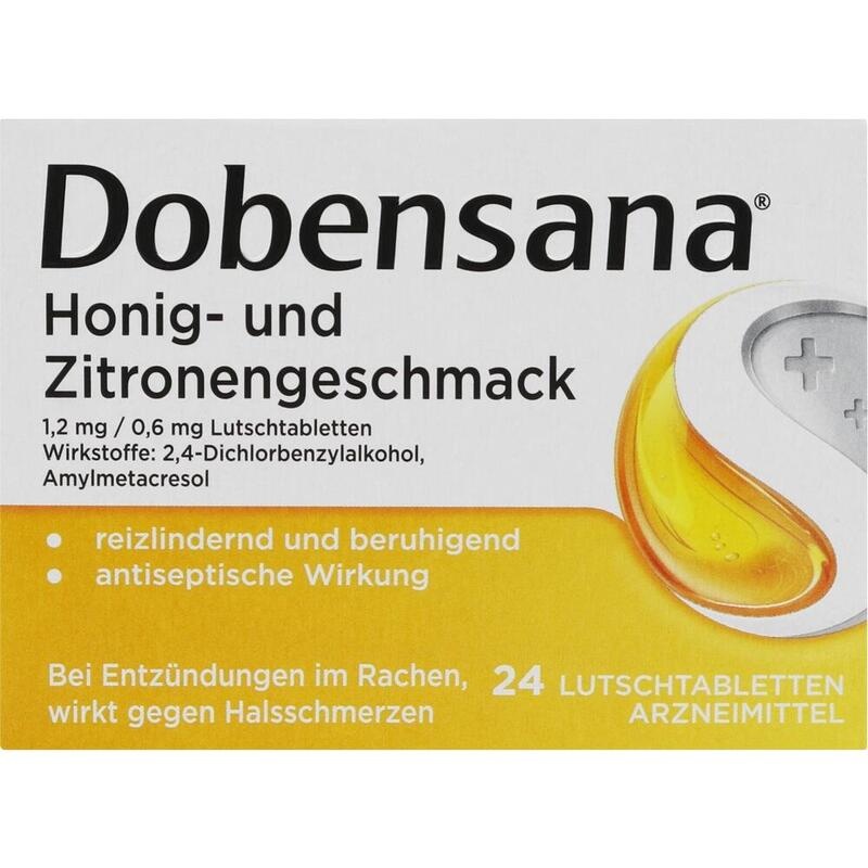 DOBENSANA Honig- u.Zitronengeschm.1,2mg/0,6mg Lut.