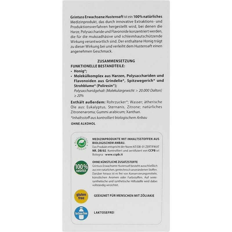 GRINTUSS Erwachsene mit Poliresin Hustensaft