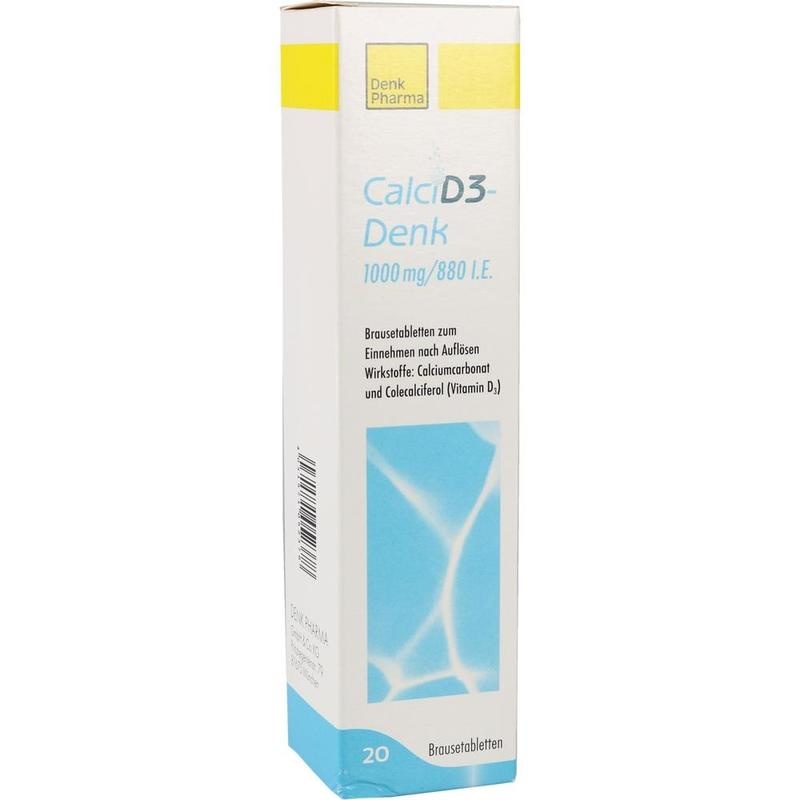 CALCI D3-Denk 1.000 mg/880 I.E. Brausetabletten