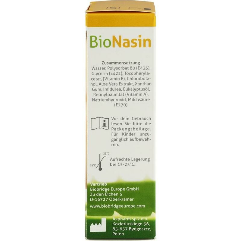 BIONASIN Nasenpflegespray