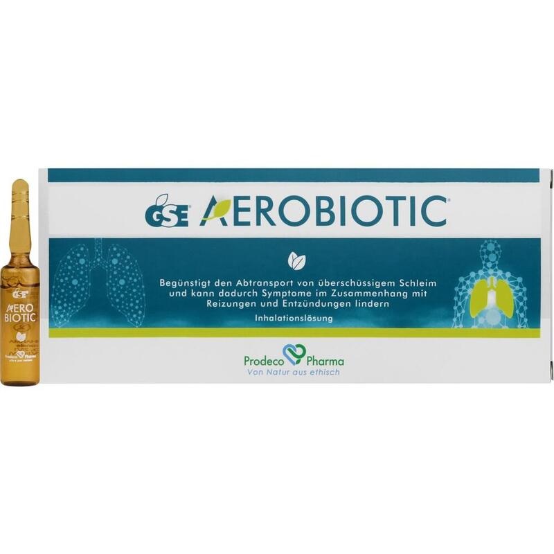 GSE Aerobiotic Einmal-Amp.f.Vernebler Inhal.-Lsg.