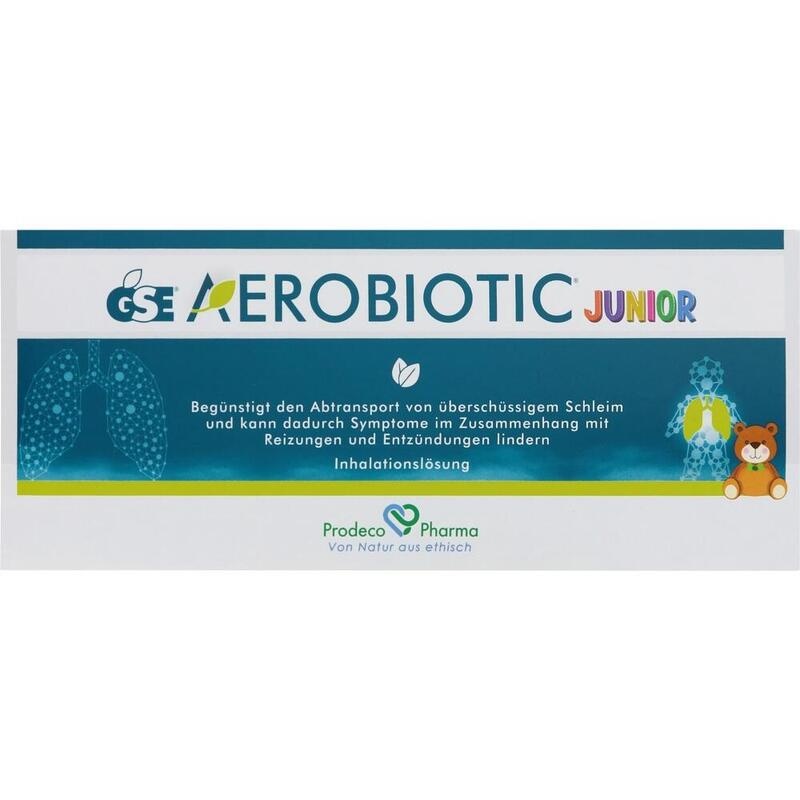 GSE Aerobiotic Junior Einm.Amp.f.Vern.Inhal.-Lsg.
