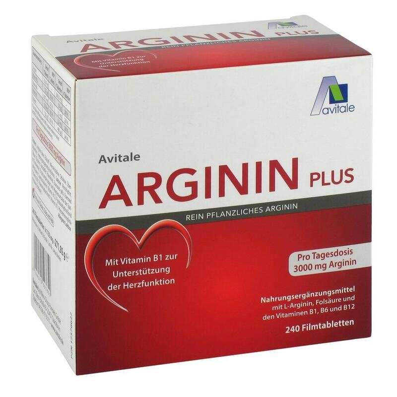 ARGININ PLUS Vitamin B1+B6+B12+Folsäure Filmtabl.
