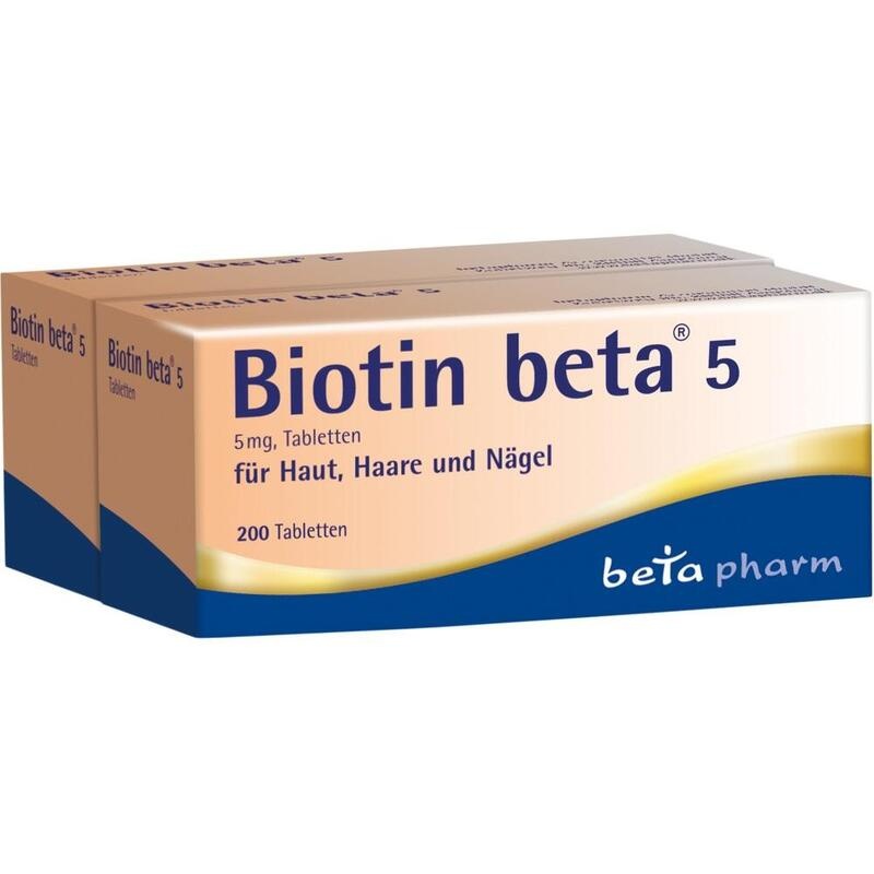 BIOTIN BETA 5 Tabletten
