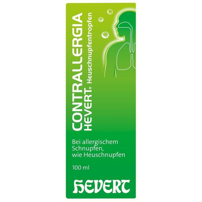 CONTRALLERGIA Hevert Heuschnupfentropfen Mischung