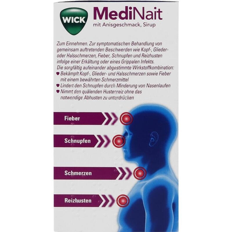 WICK MediNait mit Anisgeschmack Sirup