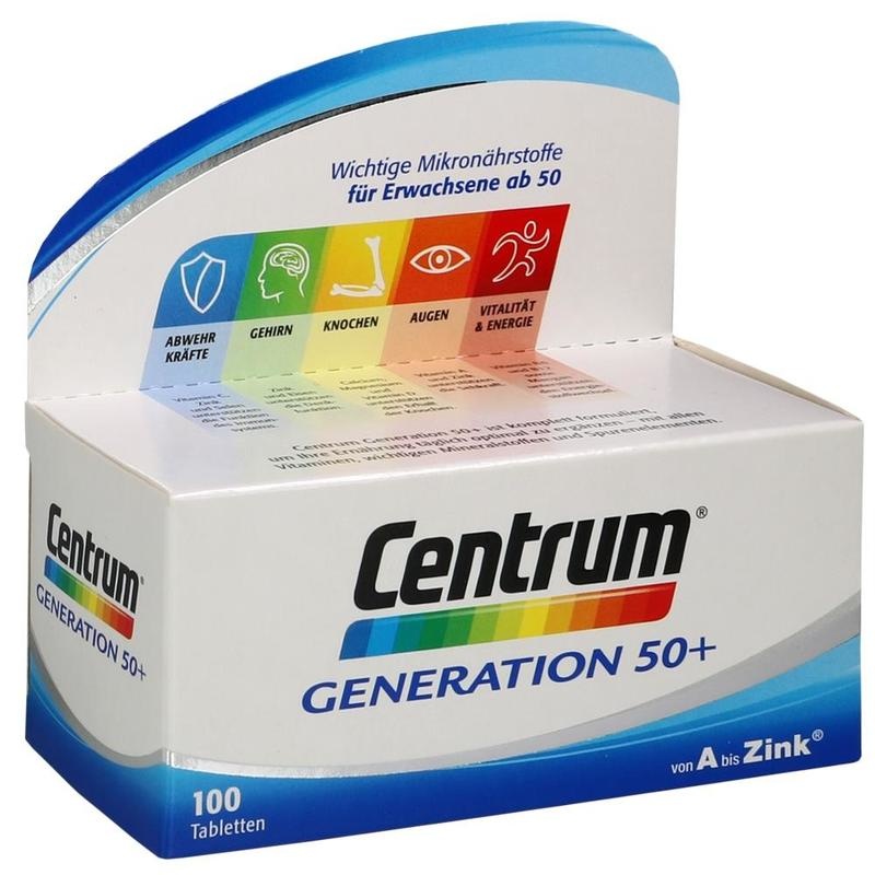 CENTRUM Generation 50+ Tabletten