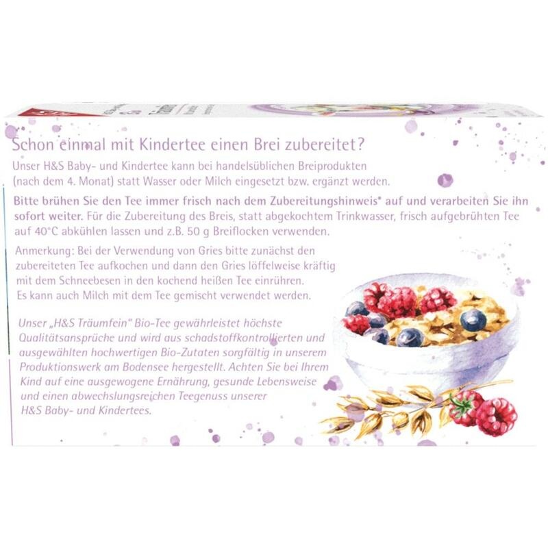 H&S Bio Baby- u.Kindertee Träumfein Filterbeutel