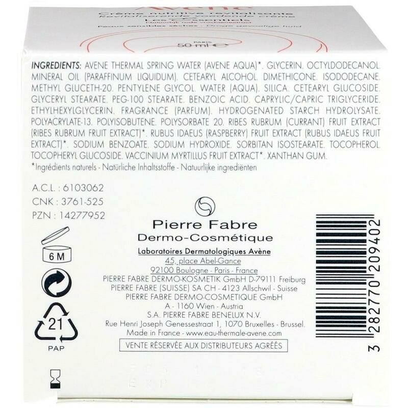 AVENE Les Essentiels revit.nutritive Creme