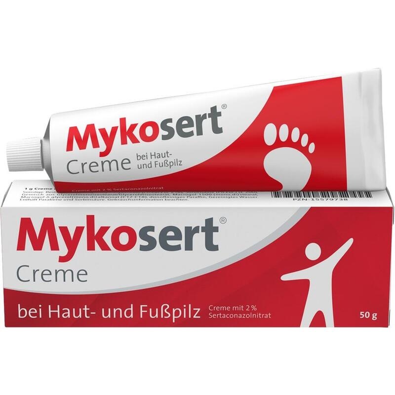 MYKOSERT Creme bei Haut- und Fußpilz