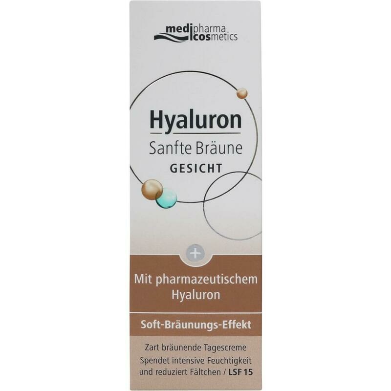 HYALURON SANFTE Bräune Gesichtspflege Creme