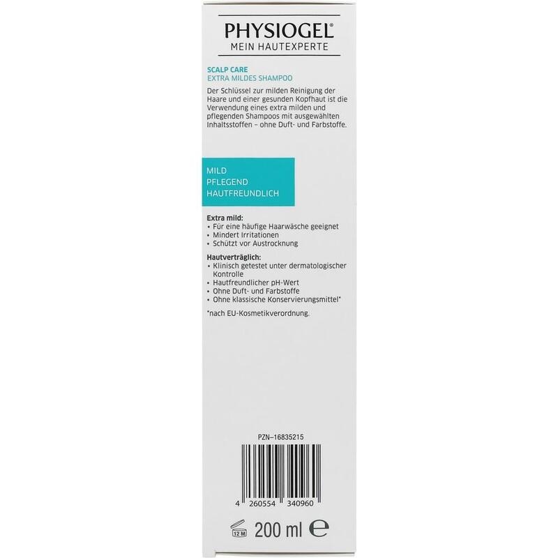 PHYSIOGEL Scalp Care extra mildes Shampoo
