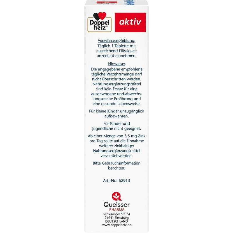 DOPPELHERZ Haut+Haare+Nägel Tabletten